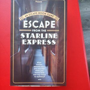 Escape room game Escape from the Starline Express